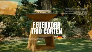 Miniature : COEO I TRIO I COEO TRIO Cortenstahl Plancha-Feuergrill | Montage, Aufbau und Erste Inbetriebnahme