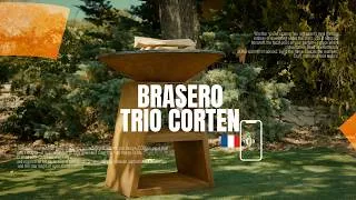 Miniature : COEO I TRIO I Montage du Brasero Plancha COEO TRIO en Acier Corten | Tutoriel Complet