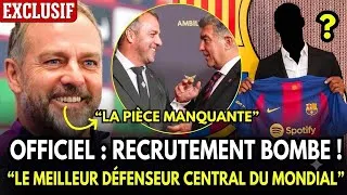 Miniature : OFFICIEL : LE BARÇA ENGAGE LE MEILLEUR DÉFENSEUR CENTRAL DE LA COUPE DU MONDE !