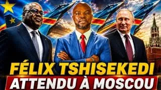 Miniature : 🚨25/10: KALONJI TRÈS JOYEUX, SUR INVITATION DE POUTINE, FATSHI ATTENDU À MOSCOU. ACHAT DE SUKHOI 57.