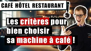 Miniature : Le Guide Ultime pour Choisir la Machine à Café Idéale pour Votre Restaurant, Hôtel ou Café