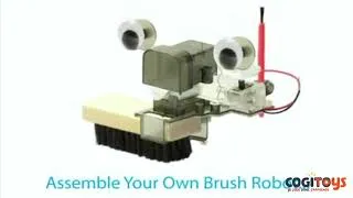 Miniature : Le jouet Scientifique Robot Brosse de 4M - CogiToys.fr