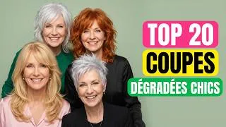 Miniature : Coupes Dégradées Après 60 Ans : 20 Looks Élégants Et Modernes