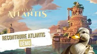 Miniature : City of Atlantis 💦🏙️ - [FR] - Démo - City-builder & survival face aux dieux (Frostpunk-like)