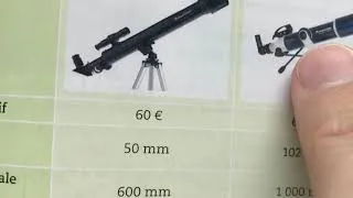 Miniature : Travail autour de la lunette astronomique