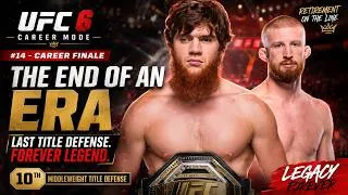 Miniature : Shara Bullet’s Final Fight: 10th Defense vs Bo Nickal | UFC 6 Career Mode #14