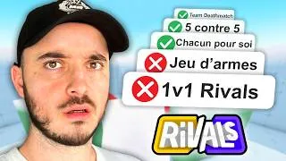 Miniature : Gagner TOUS les MODES de Rivals le PLUS VITE POSSIBLE ! (record du monde)