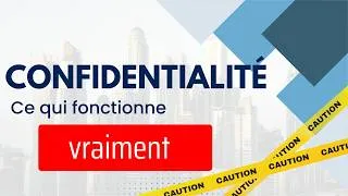 Miniature : Arrêtez de croire aux accords de confidentialité !