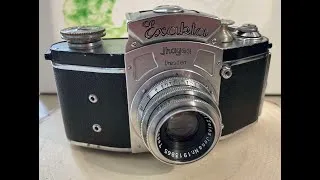Miniature : Ihagee Exakta Kine 1st version Pre-war Tessar 50mm 2,8