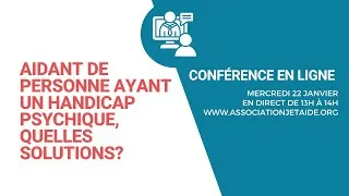 Miniature : Aidant de personne vivant avec un handicap psychique, quelles solutions?