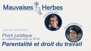 Miniature : Parentalité et droit du travail - Point juridique en collaboration avec le @STJV_fr