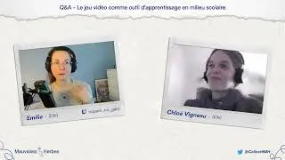 Miniature : Le jeu vidéo comme outil d'apprentissage en milieu scolaire