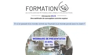 Miniature : 22 Avril 2025 : Webinaire de présentation de la formation MUCE 7 & 8 Juillet 2025