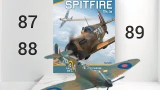 Miniature : Montage numéro 87/88 et 89 du Spitfire mk la de chez @hachettecollections6087 