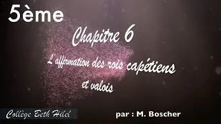 Miniature : L’affirmation des rois capétiens et valois : 5ème chapitre 6 Histoire