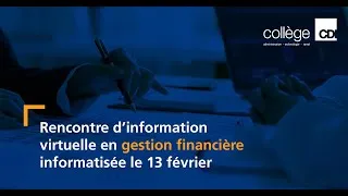 Miniature : Rencontre d'information virtuelle en gestion financière informatisée
