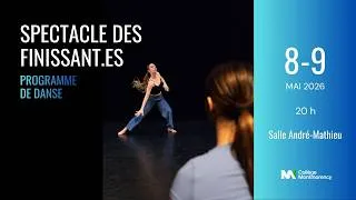 Miniature : Bande-annonce du spectacle des finissant.es du DEC en danse - 2026