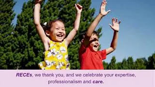 Miniature : RECEs: We recognize you and thank you