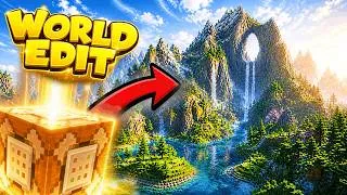 Miniature : Une COMMANDE pour WORLD EDIT sur MINECRAFT ! 😯