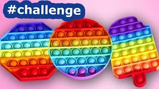 Miniature : Pop it challenge speed popit satisfying video