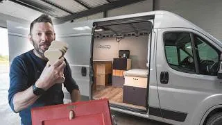Miniature : Transformer un Fiat Ducato en van aménagé en moins de 10 minutes ?
