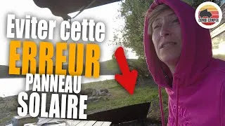 Miniature : "Panneau solaire" et PANNEAU SOLAIRE en van 🤯 L'ERREUR du moment !
