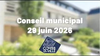 Miniature : Conseil municipal du 29 juin 2026