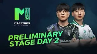 Miniature : Maestros of the Game 2 - Preliminary Stage - Day 2