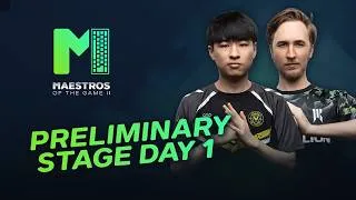 Miniature : Maestros of the Game 2 - Preliminary Stage - Day 1