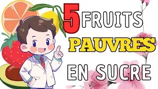 Miniature : 👉 5 fruits PAUVRE en SUCRE : régule ta GLYCEMIE sans te priver. #nutrition  #glycémie #fruits
