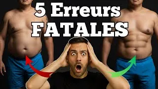 Miniature : 👉 5 erreurs qui RUINENT ton régime minceur (et comment les éviter)   #PerteDePoids #Fitness