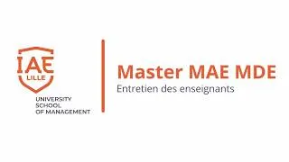 Miniature : Le Master MAE-MDE, du point de vue des enseignants