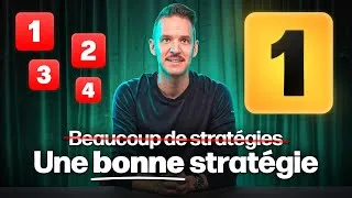 Miniature : T’as pas besoin de la meilleure stratégie. T’as besoin d'UNE stratégie.