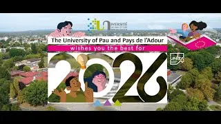 Miniature : The University of Pau and Pays de l’Adour wishes you the best for 2026