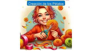 Miniature : Despierta el Artista en Ti: Aprende Cómo Hacer Flores de Cempasúchil