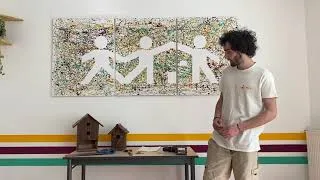 Miniature : Fabrication de nichoirs à oiseaux pour une école à Valence