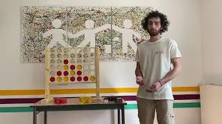 Miniature : Fabrication du jeu du puissance 4 pour une école à Valence