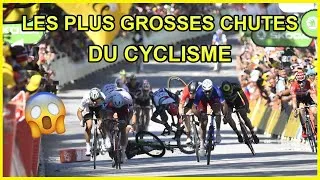 Miniature : COMPILATION : LES PLUS GROSSES CHUTES DU CYCLISME 😱