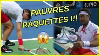 Miniature : COMPILATION : LES PLUS GROS PÉTAGES DE PLOMBS AU TENNIS #1 SPÉCIAL RAQUETTE DÉTRUITES 🎾
