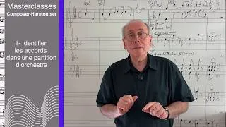 Miniature : 1 Masterclasses- Identifier les accords dans une partition d'orchestre