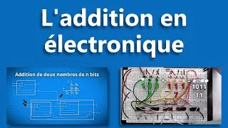 Miniature : L'addition en électronique.