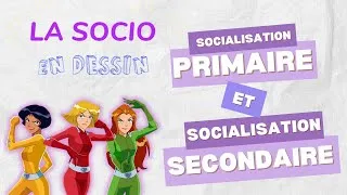 Miniature : [SES 1re] La socio en dessin : La socialisation primaire et secondaire
