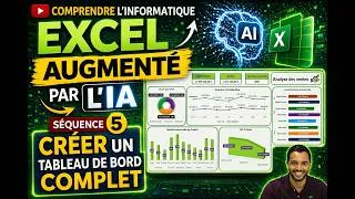 Miniature : 5- Formation Excel 2026 | Créer un Tableau de Bord Dynamique et Interactif