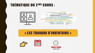 Miniature : Cours de compta gratuit 🤩🤩: travaux d'inventaire