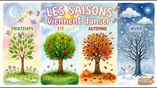Miniature : La danse des saisons - Le printemps, l'été, l'automne, l'hiver -la ronde des saisons (chanson)