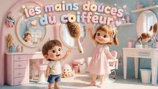 Miniature : Les mains douces du coiffeur comptine bébé pour apprivoiser le salon de coiffure