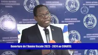 Miniature : Ouverture de l'Année Fiscale 2023 2024 au CONATEL