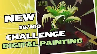 Miniature : 🌴 Timelapse - Digital Painting | Défi 38/100 #ConceptArt #DigitalPainting