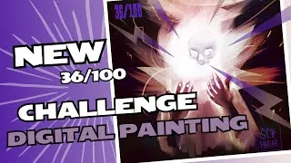 Miniature : 🤯 Timelapse - Digital Painting | Défi 36/100 #conceptart  #digitalpainting