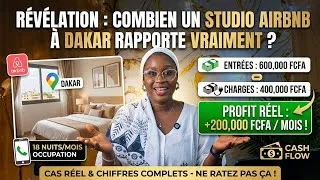 Miniature : Voici combien m’a rapporté un studio Airbnb à Dakar (cas concret)